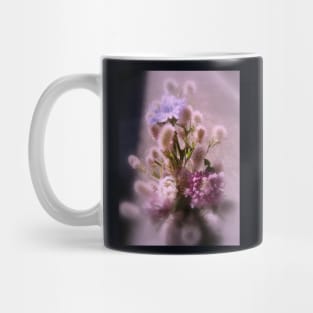 wildflower bouquet, pink Mug